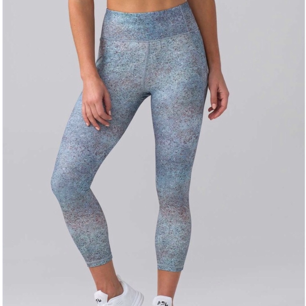 Lululemon Final Lap Crop (23”) Summer Haze Multi